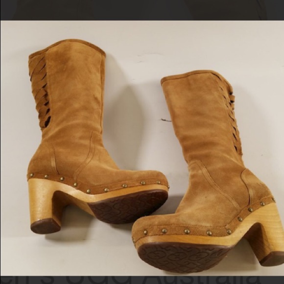 UGG Australia Women’s Rumer Tall Suede Boots - Picture 3 of 6